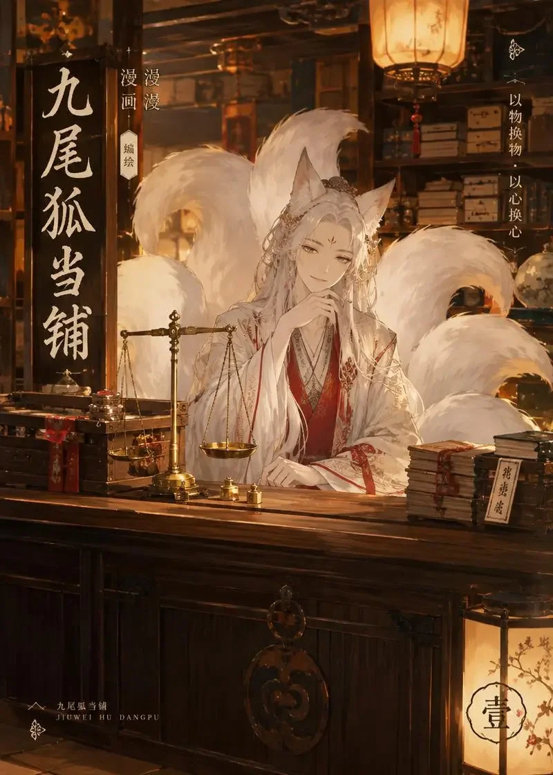 狐仙当铺的第玖号账 同人漫画封面海报